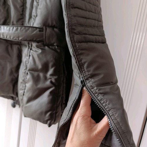Esprit warm jacket size M like new, khaki color