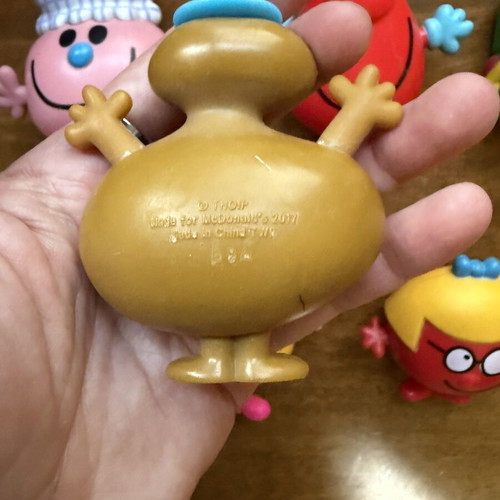 McDonald’s Happy Meal Mr Men Little Miss Figures Used Pack of 7 2017/18