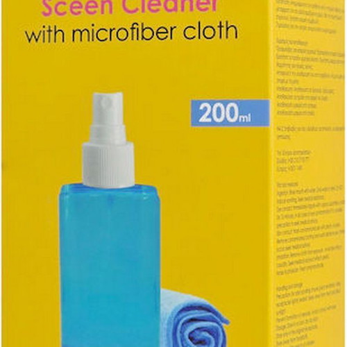 Powertech Screen Cleaner Spray Pt-1312 with Microfiber Cloth 200ml