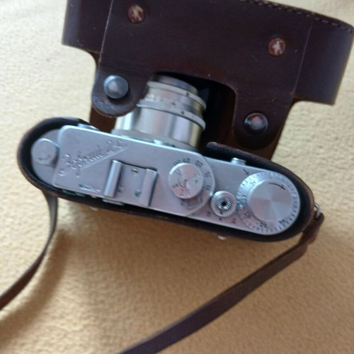Rangefinder camera 1958 with Industar 50 lens, 50mm f3.5, USSR