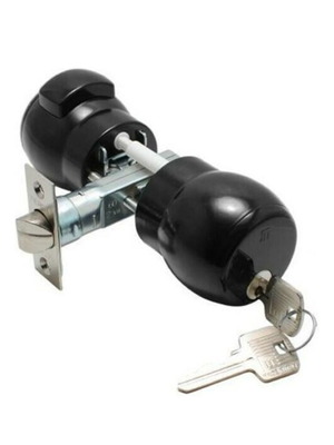 Meroni lock from Italy new, black color for doors