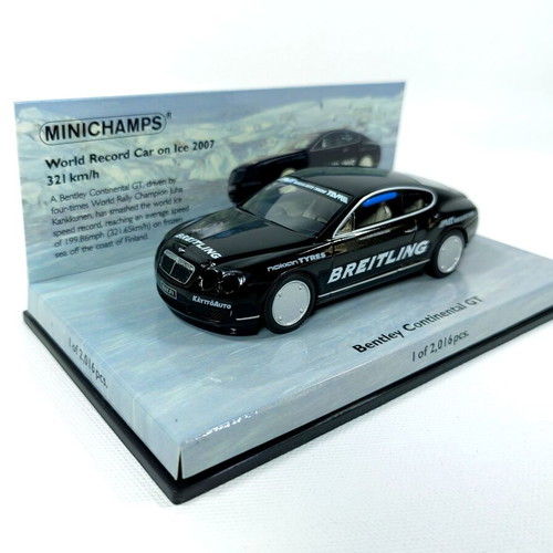 Bentley Continental GT World Record Car 1:43 Minichamps Limited Edition