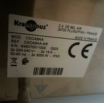 Ηλεκτρική διπλή κρεπιέρα Krampouz CSCA8AA σαν καινούργιο