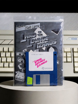Leisure Suit Larry I The Land of the Lounge Lizards Atari ST game like new