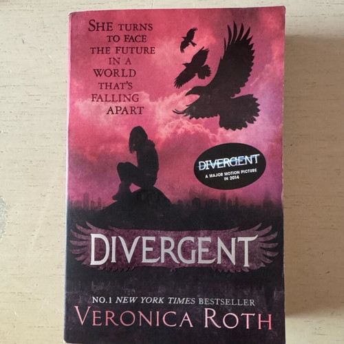 Divergent book like new, English