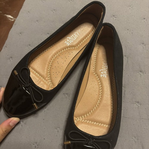 Ballerina shoes size 38, black