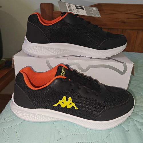Kappa Logo Boldy Kid sneakers size 39 new, black and white