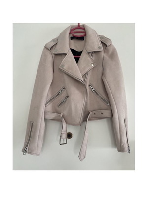 Zara καστόρινο jacket μεταχειρισμένο, ροζ, μέγεθος S