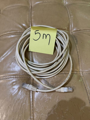 Ethernet cable 5 meters like new