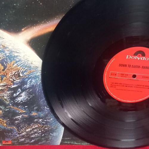 Rainbow Down To Earth vinyl used, rock