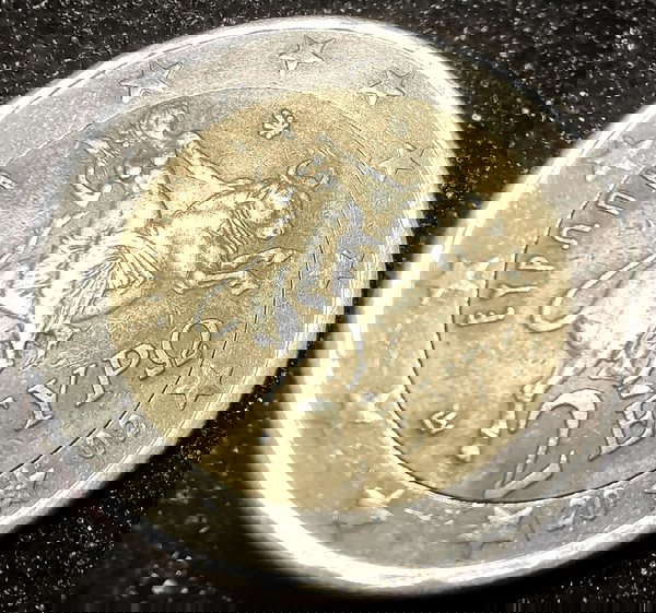 2,00€ euro coin Greece with (s)