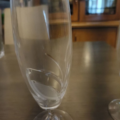 Crystal glasses like new, crystal n 24