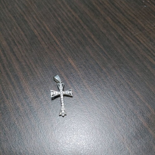 Silver cross with stones 925 new