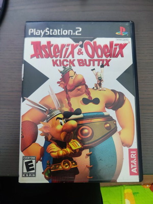 Asterix & Obelix Kick Buttix PS2 game used, NTSC version