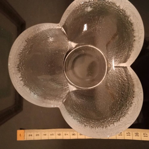 Kosta Boda Sweden Handmade Glass Candleholder Tulip New