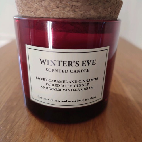 H&M Winters Eve scented candle new