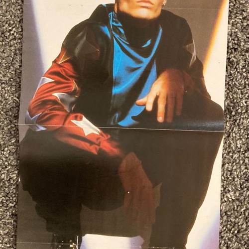 Eleni Filini Vanilla Ice poster insert from Katerina magazine like new
