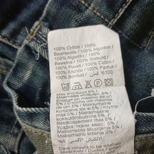 Jack and Jones Vintage дънкови къси панталони размер L