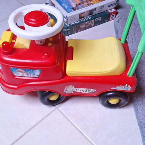 Fire truck for small children used