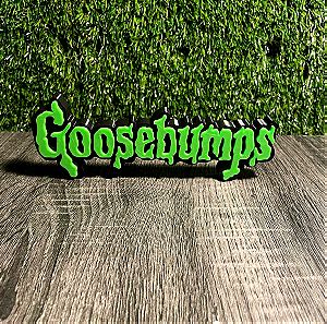 3D printed Goosebumps διακοσμητικό logo