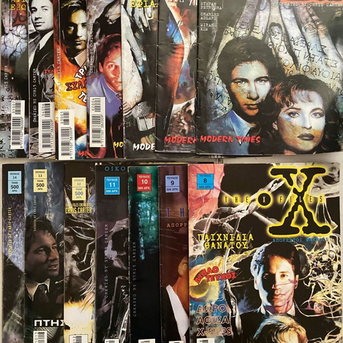 The X-Files comic book pack of 12 used issues