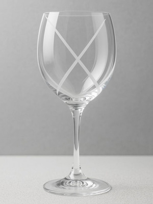 Bohemia Crystal wine glasses new, set of 6, 260 ml