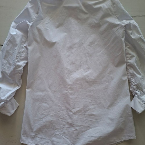 Dolce Domenica white poplin shirt size S like new