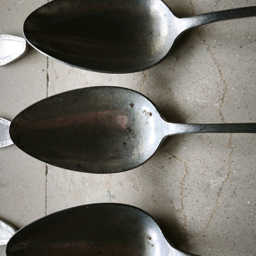 Prinza cutlery used, set of 12, 1960s vintage