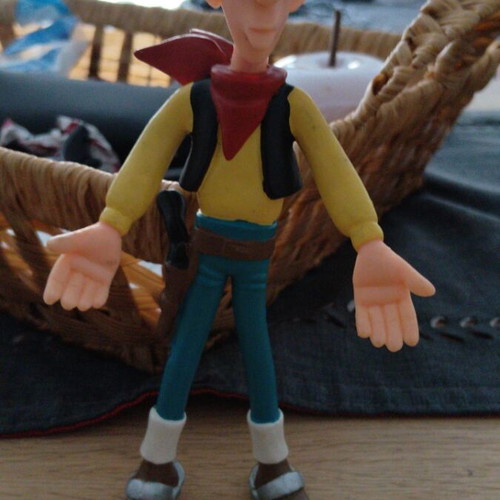 Lucky Luke figure Plastoys 1999 like new