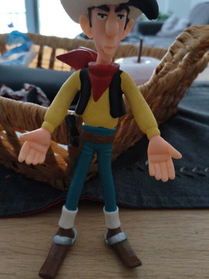 Lucky Luke figure Plastoys 1999 like new