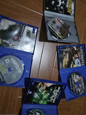 PlayStation 2 games, set of 4, action and fighting