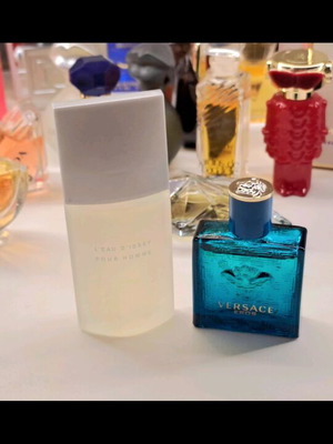 Issey Miyake Pour Homme και Versace Eros Pour Homme μινιατούρες καινούργιες
