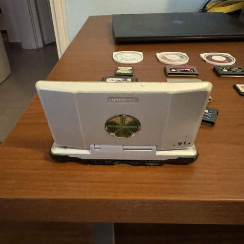 Mega Retro Bundle Nintendo DS Silver PSP with 17 Games used