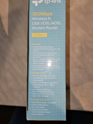 TP-Link TD-W9970 VDSL/ADSL modem router