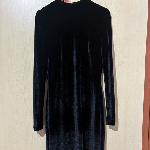 Black long dress new, size S Terranova