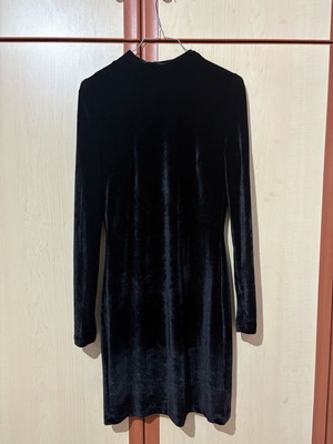 Black long dress new, size S Terranova