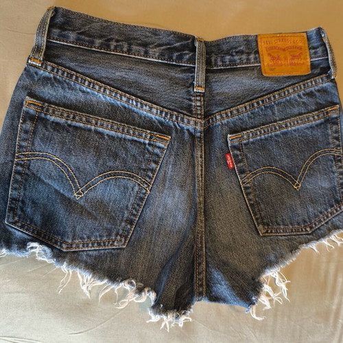 Levi's 501 jeans shorts used, size XS