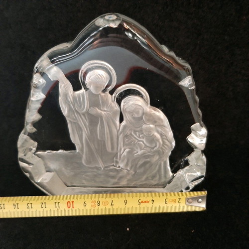 Crystal image Nativity like new