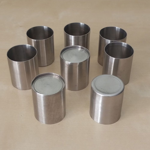 Inox cases used, pack of 8 for toothpicks or bills