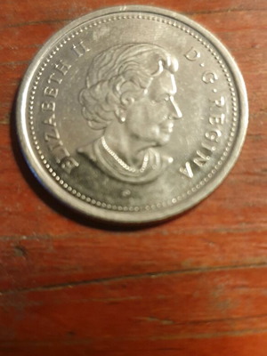 25c Canada 2005 coin new