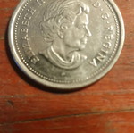 25c Canada 2005 coin new