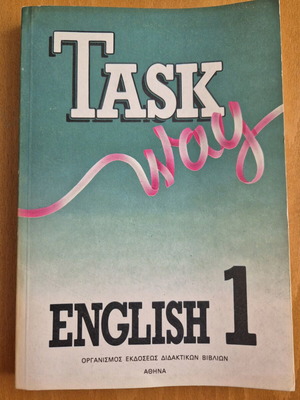 Task way English 1 like new language learning book