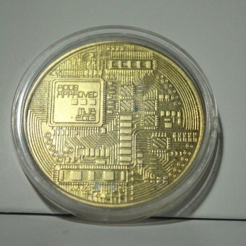 BTC coin new, set of 2 for decoration