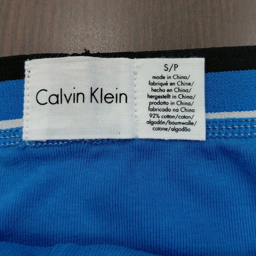 Calvin Klein men's briefs size S new, pack of 2, black and blue