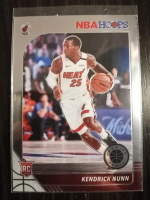 Kendrick Nunn silver 3 κάρτα 2019-20 Panini Hoops σαν καινούργιο