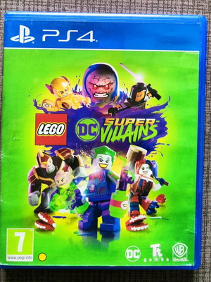 Super Villains Lego game for PlayStation 4 like new