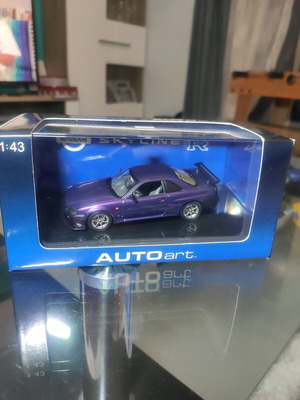 Nissan Skyline GT-R 1/43 midnight purple Autoart καινούργιο