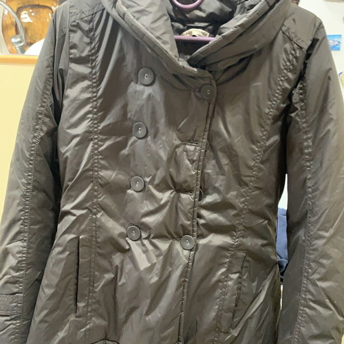 Women's puffer jacket like new, black, size S