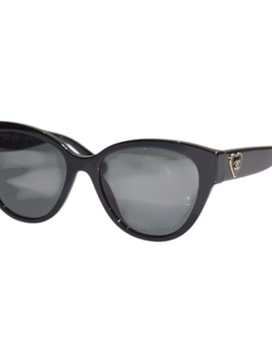 Chanel γυαλιά ηλίου πεταλούδα Cat-Eye 5477 c.501/S4 σαν καινούργιο μαύρο χρυσό