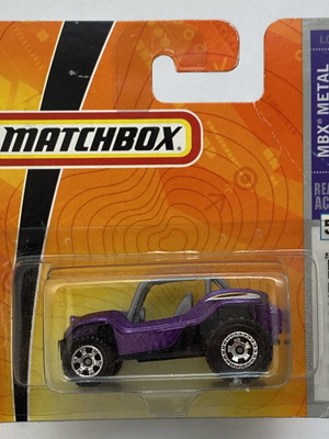 Baja Bandit Matchbox toy car 1:64 scale new, purple